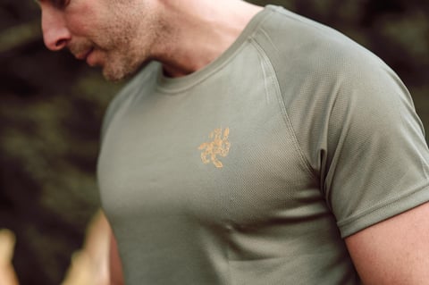 DRY-FIT T-SHIRT ARMY GREEN