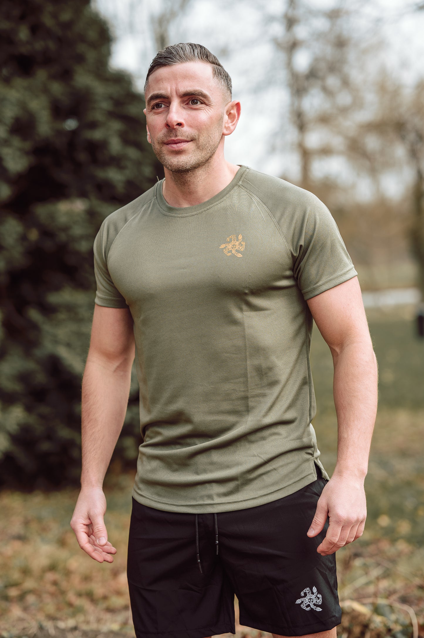 DRY-FIT T-SHIRT ARMY GREEN